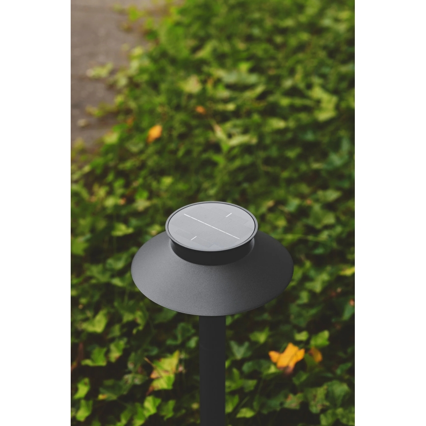 Nordlux - LED Solární lampa se senzorem LED/5W/3,7V IP44 černá