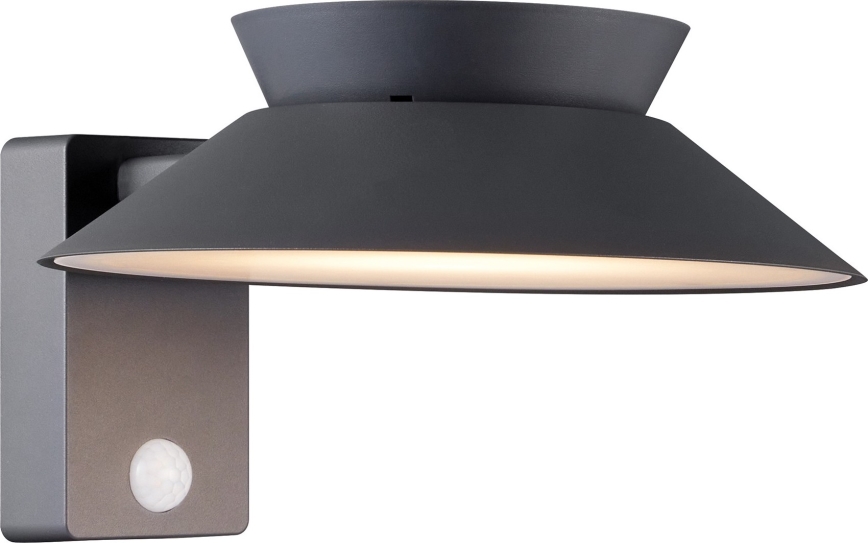 Nordlux - LED Solární nástěnné svítidlo se senzorem JUSTINA LED/5W/3,7V IP44 1800 mAh