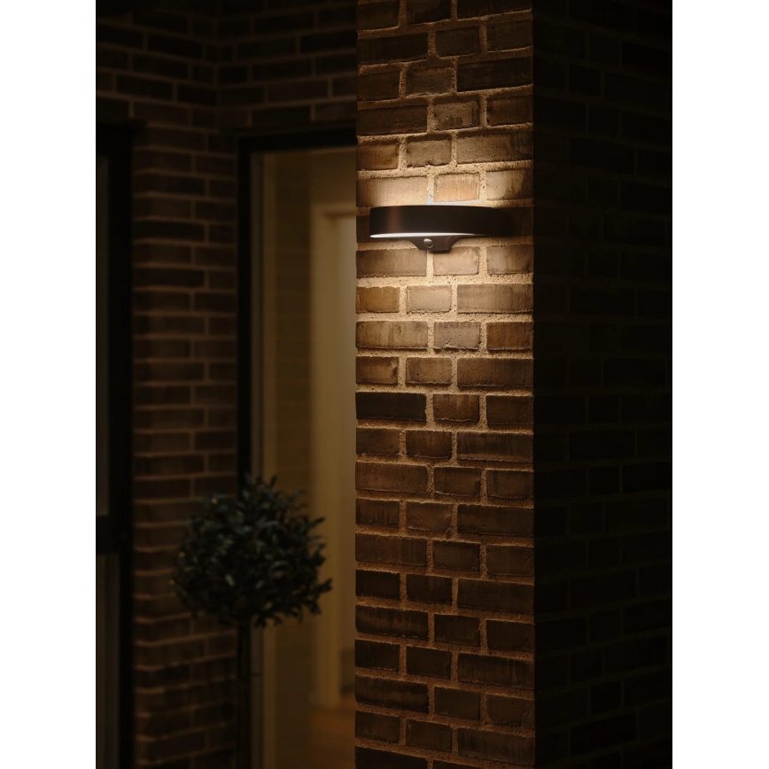 Nordlux - LED Solární nástěnné svítidlo se senzorem MONAY LED/5W/5V 3000K IP44