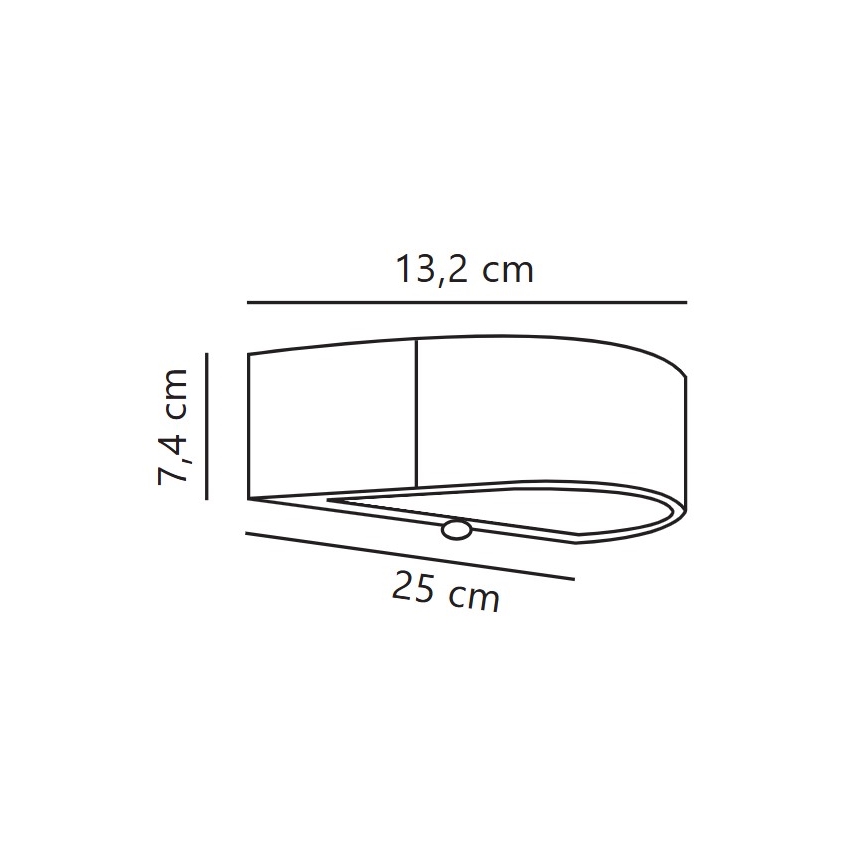 Nordlux - LED Solární nástěnné svítidlo se senzorem MONAY LED/5W/5V 3000K IP44