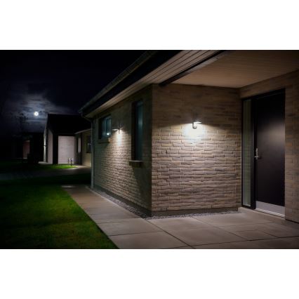 Nordlux - LED Solární nástěnné svítidlo se senzorem RICA LED/5W/3,7V IP44 kulatý