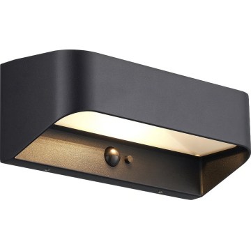 Nordlux - LED Solární svítidlo se senzorem MARCELLIO LED/5W/5V IP54 2200 mAh černá