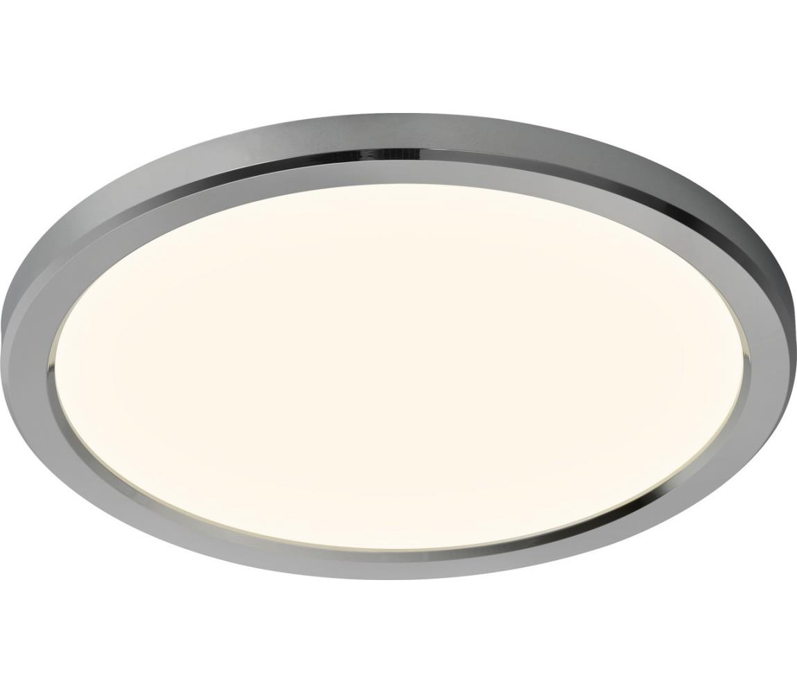 Nordlux - LED Stm. koupel. stropní sv. OJA 14,5W/230V 3000/4000K IP54 pr. 30 cm 2015026133 Lesklý chrom