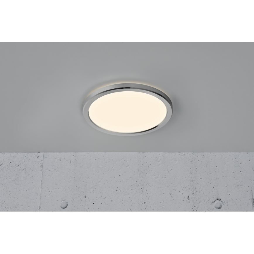 Nordlux - LED Stmívatelné koupelnové stropní svítidlo OJA LED/14,5W/230V 3000/4000K IP54 pr. 30 cm