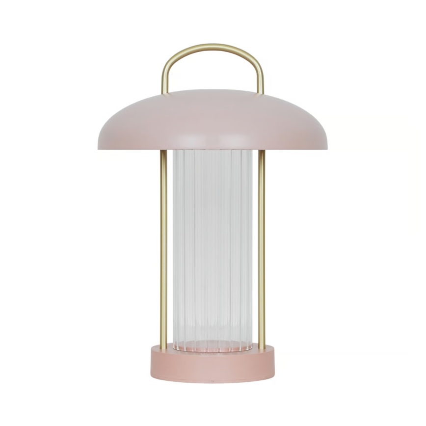 Nordlux - LED Stmívatelná nabíjecí dotyková stolní lampa MIRANO LED/3W/3,7V růžová