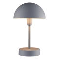 Nordlux - LED Stmívatelná nabíjecí venkovní stolní lampa ELLEN LED/2,8W/3,7V 2200 mAh IP44 šedá