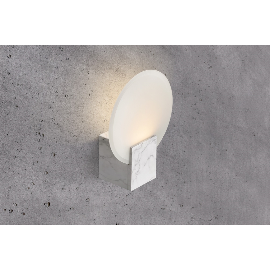 Nordlux - LED Stmívatelné koupelnové nástěnné svítidlo HESTER LED/9,5W/230V IP44 bílá