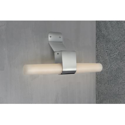 Nordlux - LED Stmívatelné koupelnové osvětlení zrcadla HELVA LED/9,5W/230V IP44 3000/4000K CRI 90 matný chrom