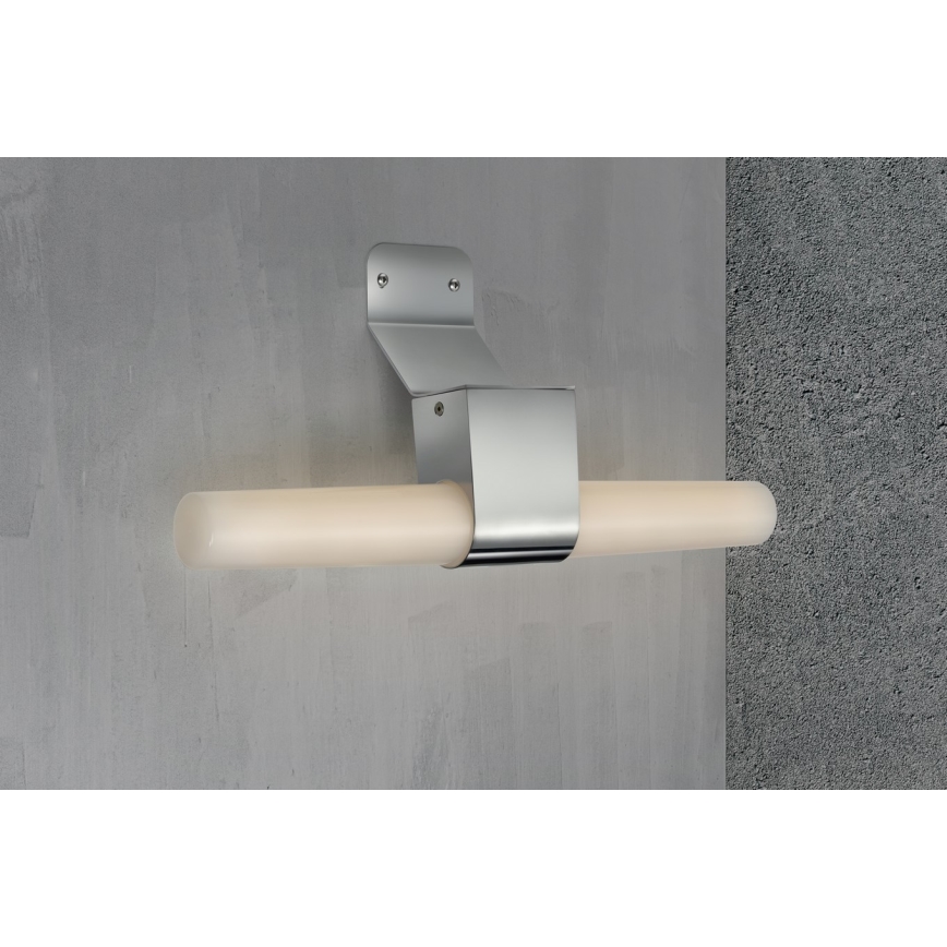 Nordlux - LED Stmívatelné koupelnové osvětlení zrcadla HELVA LED/9,5W/230V IP44 3000/4000K CRI 90 matný chrom