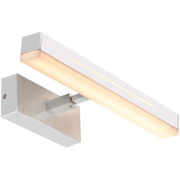 Nordlux - LED Stmívatelné koupelnové osvětlení zrcadla OTIS LED/14W/230V IP44 40 cm stříbrná