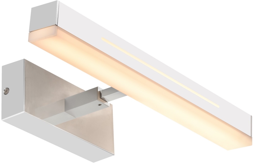 Nordlux - LED Stmívatelné koupelnové osvětlení zrcadla OTIS LED/14W/230V IP44 40 cm stříbrná