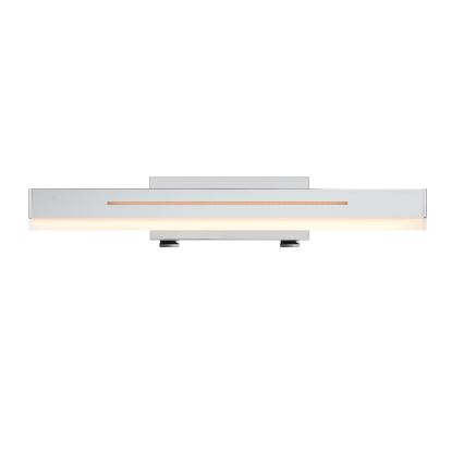 Nordlux - LED Stmívatelné koupelnové osvětlení zrcadla OTIS LED/14W/230V IP44 40 cm stříbrná