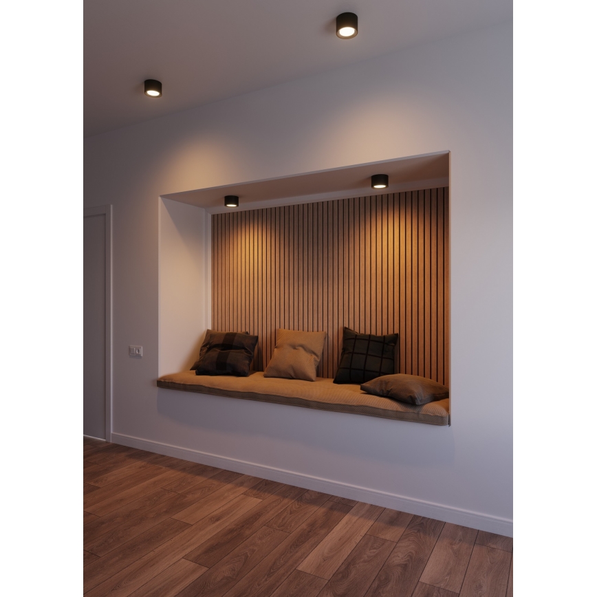 Nordlux - LED Stmívatelné koupelnové bodové svítidlo LANDON SMART LED/8W/230V 2700-6500K IP44 černá