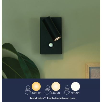 Nordlux - LED Stmívatelné nástěnné bodové svítidlo OMARI LED/3,2W/230V černá