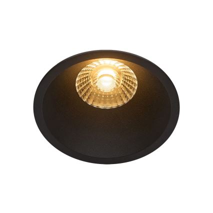 Nordlux - LED Stmívatelné koupelnové podhledové svítidlo ALBRIC LED/8W/230V IP44 černá