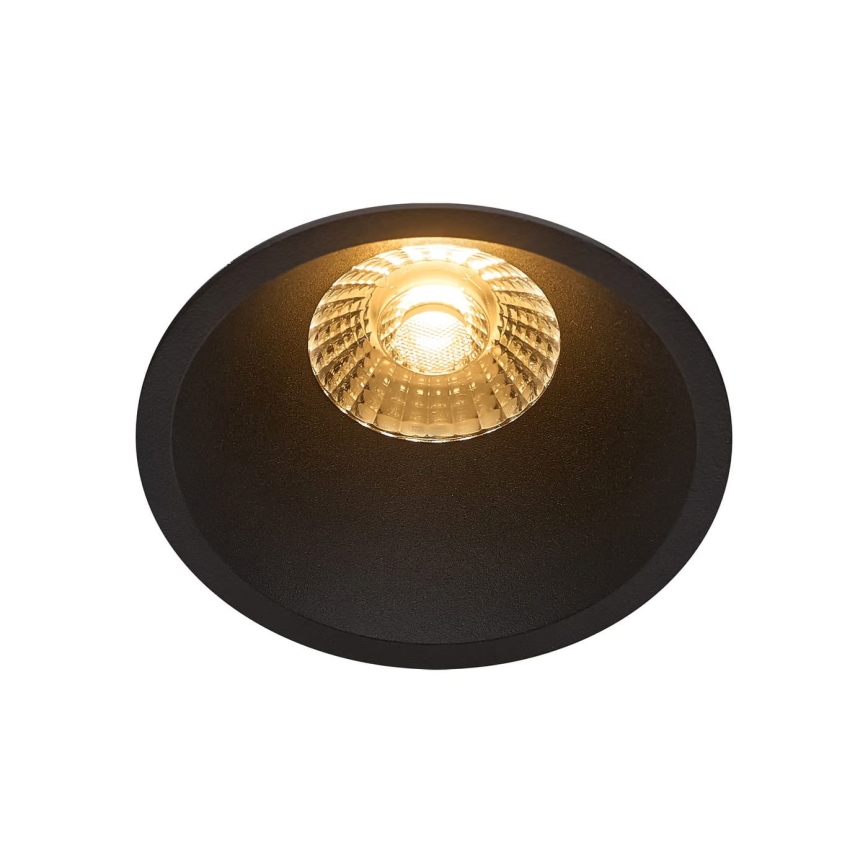 Nordlux - LED Stmívatelné koupelnové podhledové svítidlo ALBRIC LED/8W/230V IP44 černá