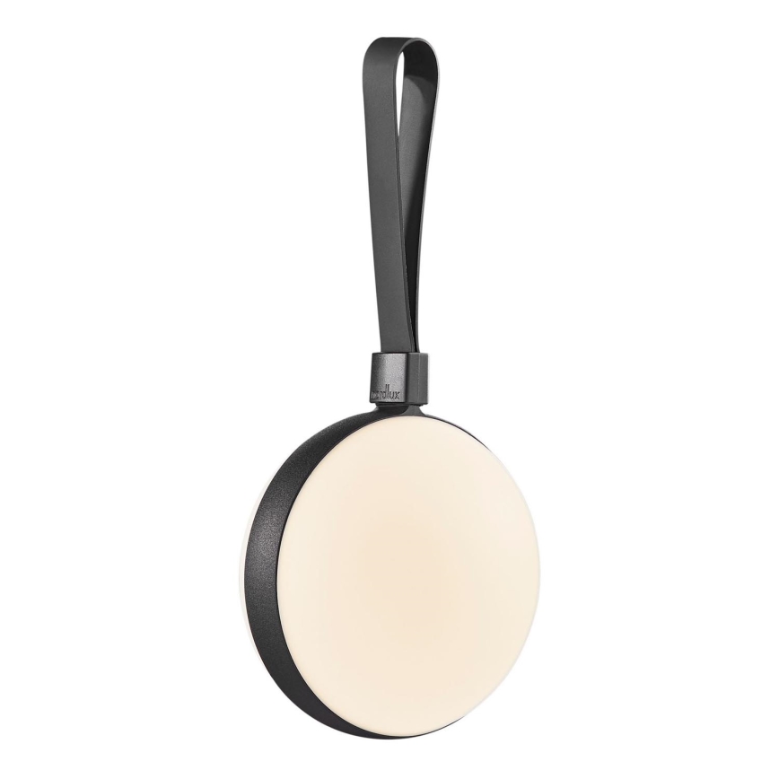 Nordlux - LED Stmívatelné venkovní přenosné svítidlo BRING TO-GO LED/1W/3,7V IP54 1500 mAh černá