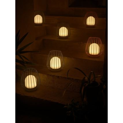 Nordlux - LED Stmívatelné venkovní přenosné svítidlo JIM TO-GO LED/3W/3,7V IP54 5000 mAh červená