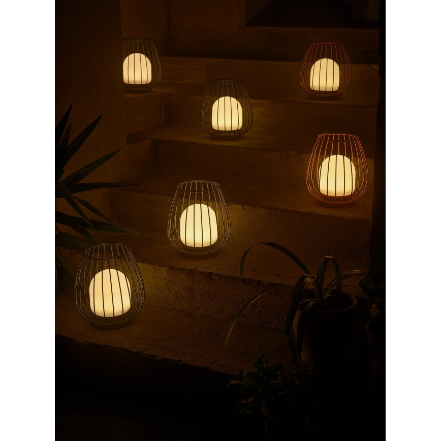 Nordlux - LED Stmívatelné venkovní přenosné svítidlo JIM TO-GO LED/3W/3,7V IP54 5000 mAh červená