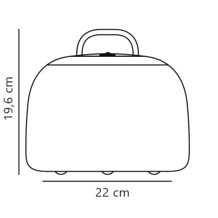 Nordlux - LED Stmívatelné venkovní přenosné svítidlo KETTLE TO-GO LED/4,8W/3,7V IP65