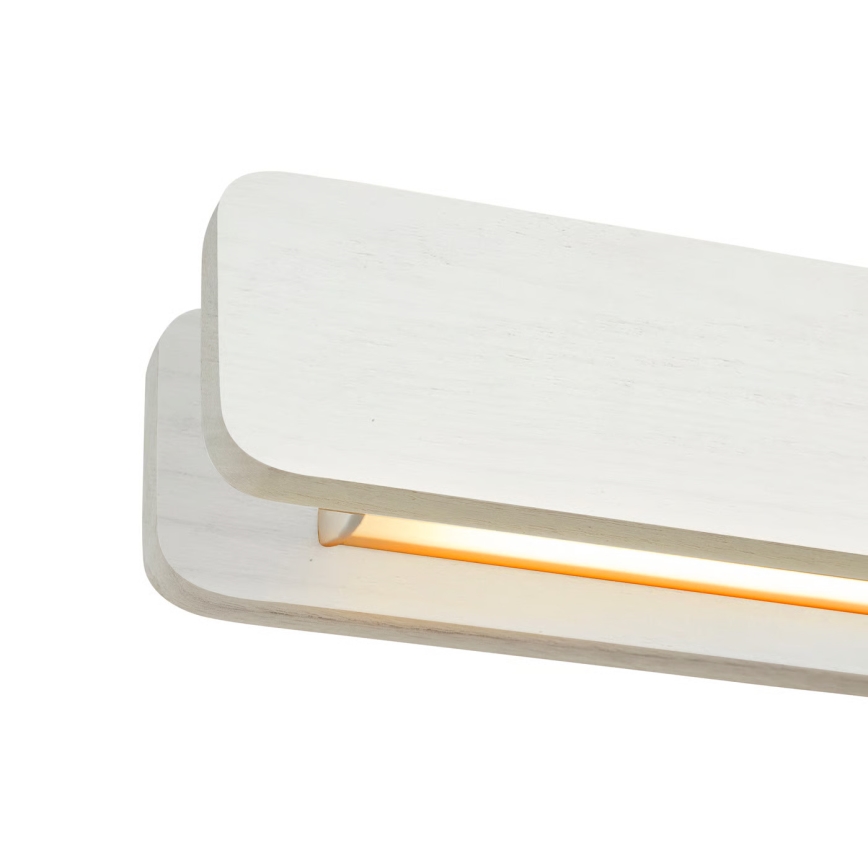 Nordlux - LED Stmívatelný lustr na lanku ILGAS LED/47W/230V 3000K bílá/jasan 115 cm