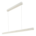 Nordlux - LED Stmívatelný lustr na lanku ILGAS LED/47W/230V 3000K bílá/jasan 115 cm
