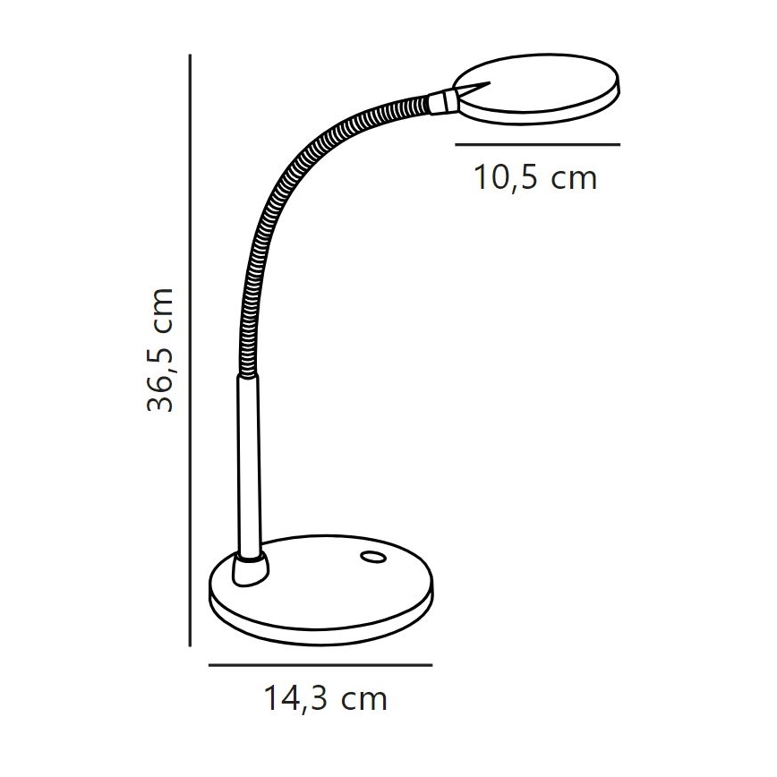 Nordlux - LED Stolní lampa DOVE LED/4,5W/230V
