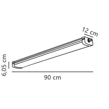 Nordlux - LED Technické svítidlo BURBANK LED/31W/230V 4000K IP65
