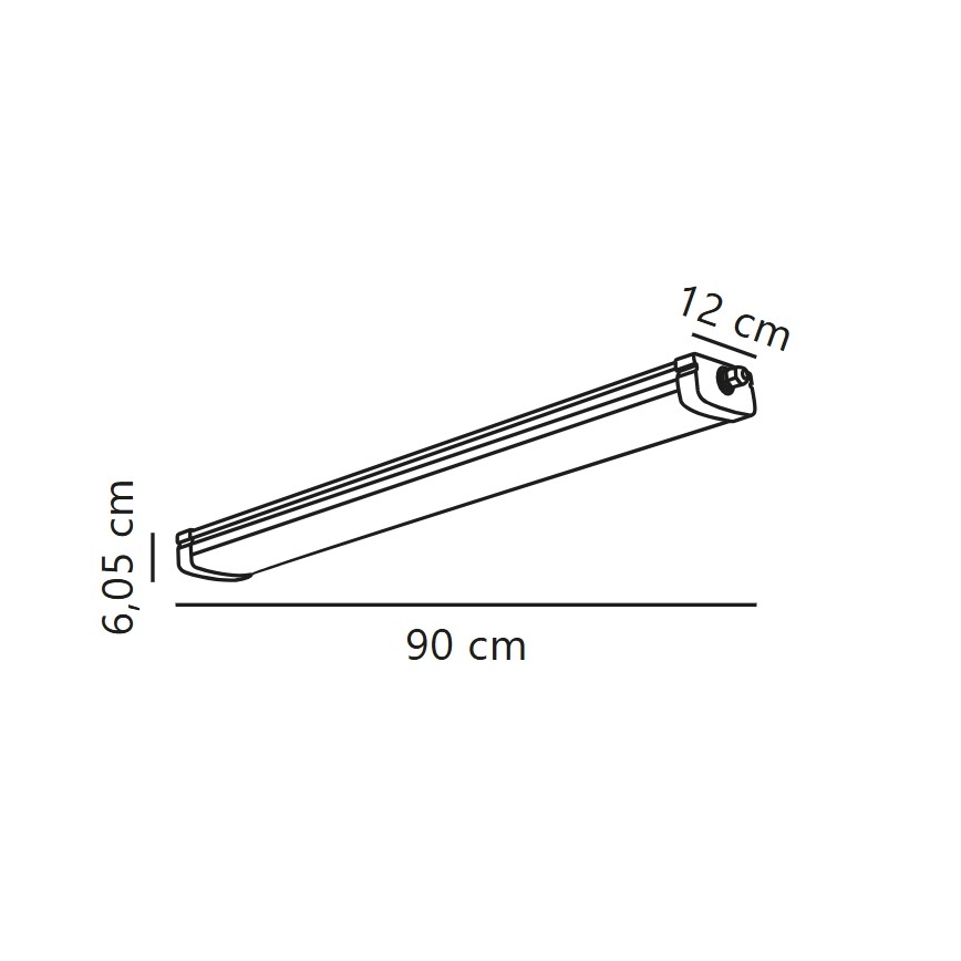 Nordlux - LED Technické svítidlo BURBANK LED/31W/230V 4000K IP65