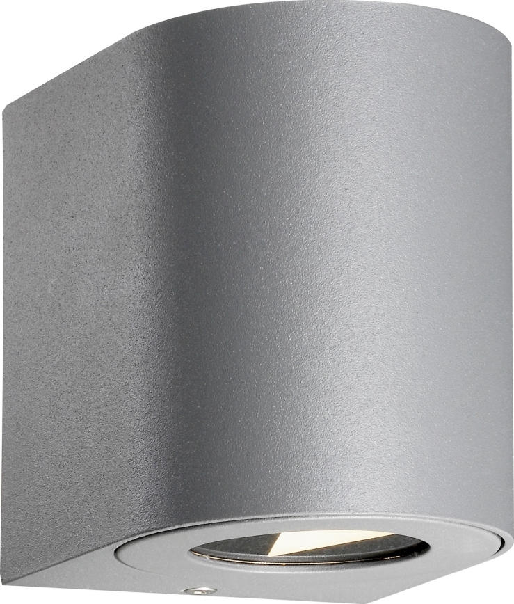 Nordlux - LED Venkovní nástěnné svítidlo CANTO 2xLED/5,5W/230V IP44 šedá