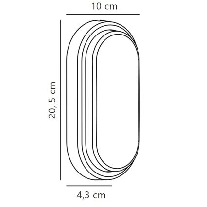 Nordlux - LED Venkovní nástěnné svítidlo CUBA LED/6,5W/230V IP54 bílá