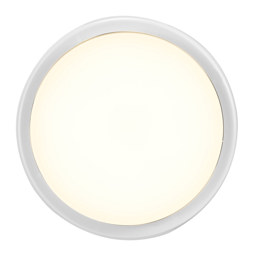 Nordlux - LED Venkovní nástěnné svítidlo CUBA LED/6,5W/230V IP54 pr. 17,5 cm bílá