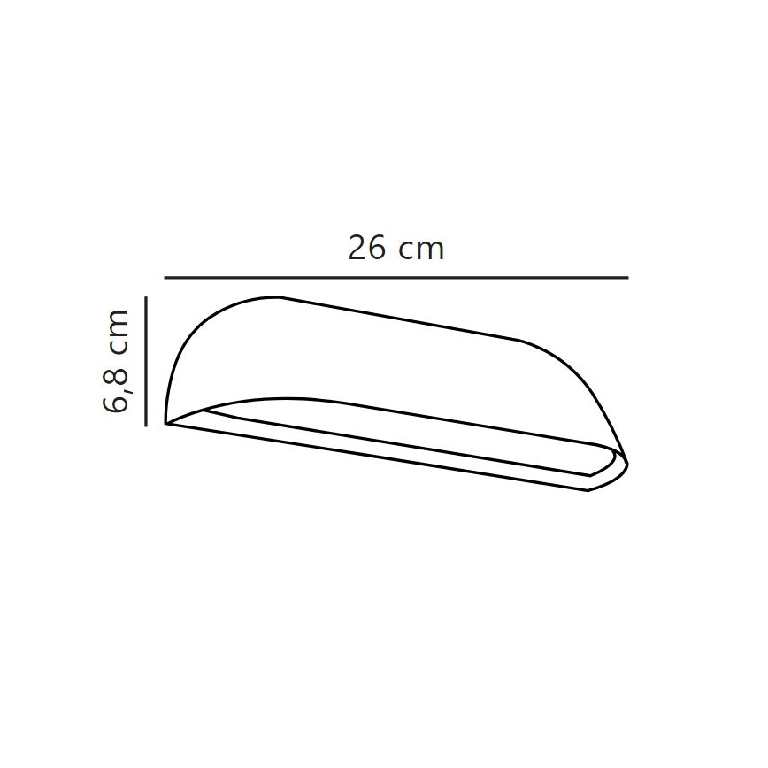 Nordlux - LED Venkovní nástěnné svítidlo FRONT LED/9,5W/230V IP44