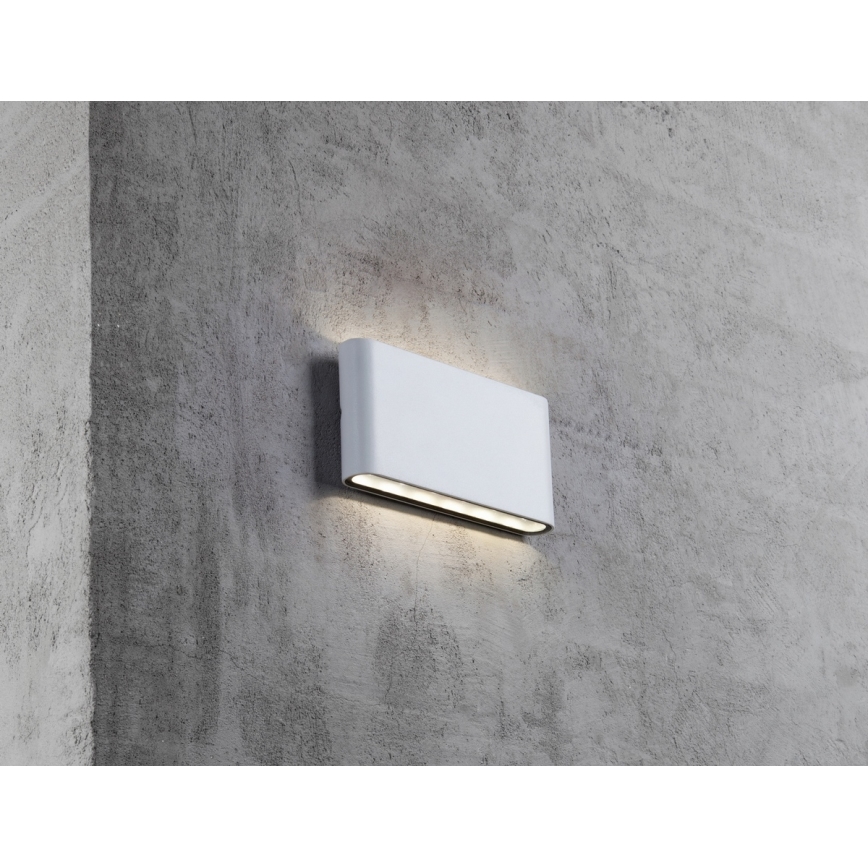 Nordlux - LED Venkovní nástěnné svítidlo KINVER LED/8,5W/230V IP54 bílá