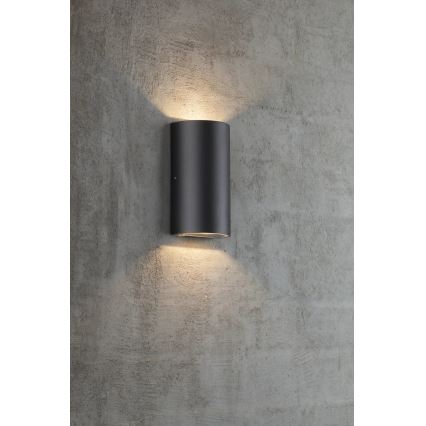 Nordlux - LED Venkovní nástěnné svítidlo ROLD LED/10,5W/230V 3000K IP54 černá
