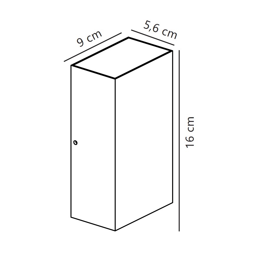 Nordlux - LED Venkovní nástěnné svítidlo ROLD LED/10,5W/230V 3000K IP54 krémová