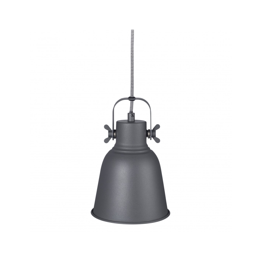 Nordlux - Lustr na lanku ADRIAN 1xE27/25W/230V pr. 16 cm antracit