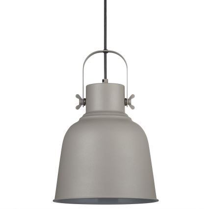Nordlux - Lustr na lanku ADRIAN 1xE27/25W/230V pr. 25 cm šedá