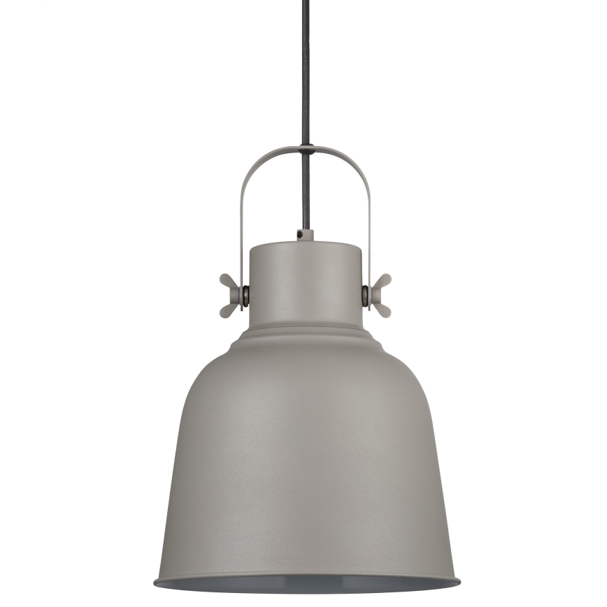 Nordlux - Lustr na lanku ADRIAN 1xE27/25W/230V pr. 25 cm šedá