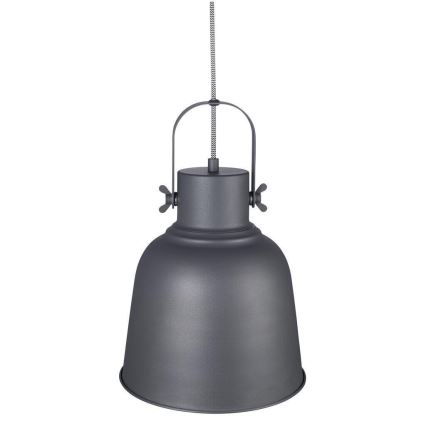 Nordlux - Lustr na lanku ADRIAN 1xE27/40W/230V pr. 25 cm antracit