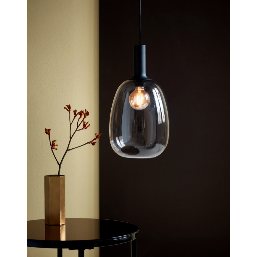 Nordlux - Lustr na lanku ALTON 1xE27/60W/230V černá