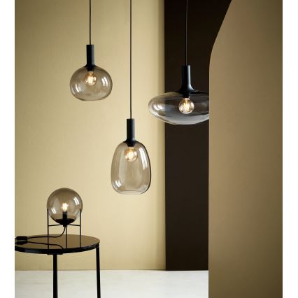 Nordlux - Lustr na lanku ALTON 1xE27/60W/230V černá