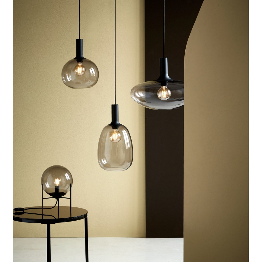 Nordlux - Lustr na lanku ALTON 1xE27/60W/230V černá