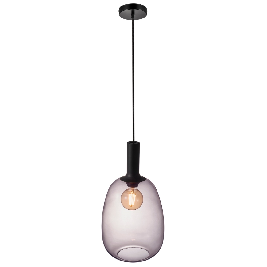 Nordlux - Lustr na lanku ALTON 1xE27/60W/230V černá