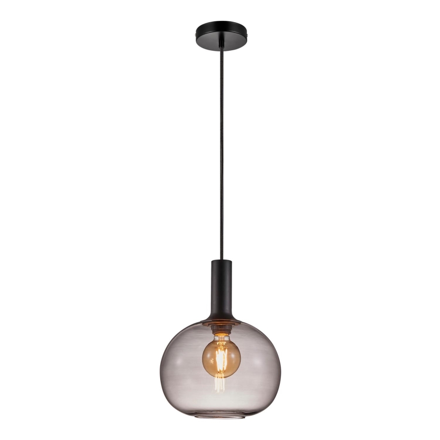 Nordlux - Lustr na lanku ALTON 1xE27/60W/230V černá