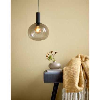 Nordlux - Lustr na lanku ALTON 1xE27/60W/230V černá