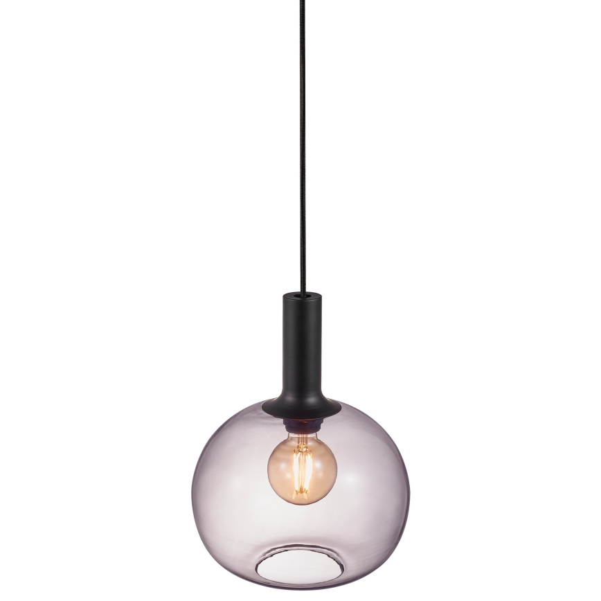 Nordlux - Lustr na lanku ALTON 1xE27/60W/230V černá