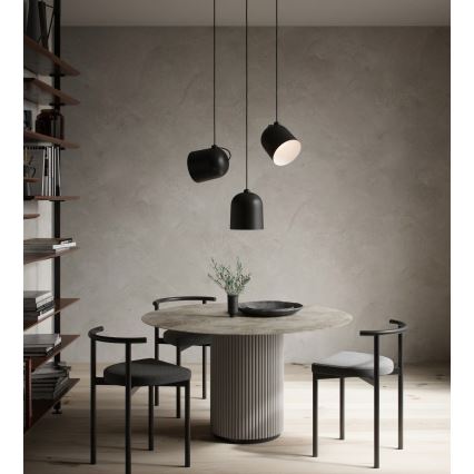Nordlux - Lustr na lanku ANGLE 1xE27/25W/230V černá