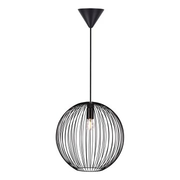 Nordlux - Lustr na lanku BERONI 1xE27/60W/230V černá