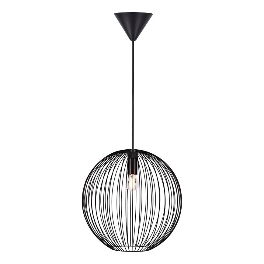 Nordlux - Lustr na lanku BERONI 1xE27/60W/230V černá
